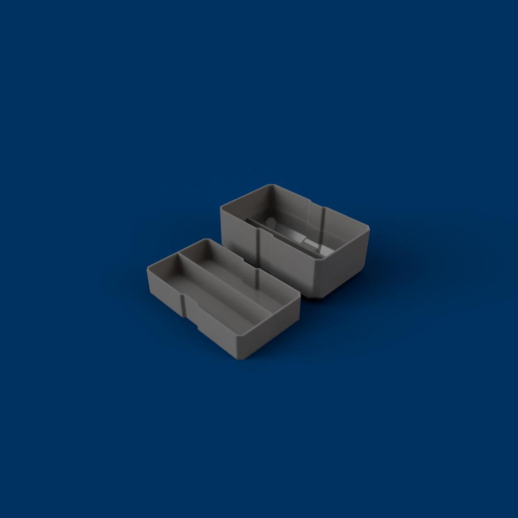 3-Drawer Bins - Stacked