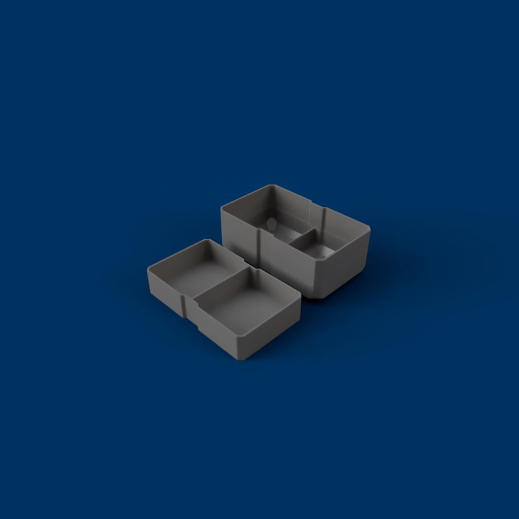 3-Drawer Bins - Stacked