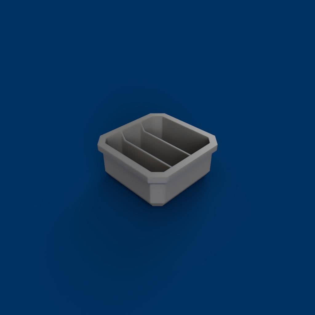 Small Bins - Low-Profile