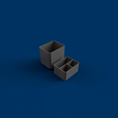 2-Drawer Bins - Stacked